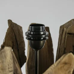 Straluma Vloerlamp/lampvoet Margret hout naturel excl kap></noscript> Vloerlampen|Lampenvoeten