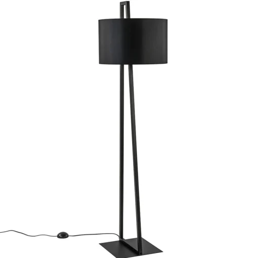 Straluma Vloerlamp/lampvoet mat zwart excl. kap> Vloerlampen|Lampenvoeten