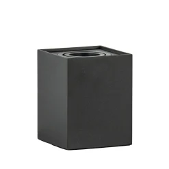 Straluma Vloerspot Rebel vierkant 12.5cm zwart> Woonkamerlampen|Slaapkamerlampen