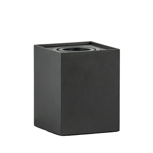 Straluma Vloerspot Rebel vierkant 12.5cm zwart> Woonkamerlampen|Slaapkamerlampen