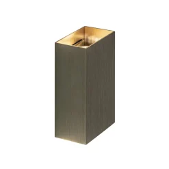 Straluma Wandlamp Eros rechthoek brons> Woonkamerlampen|Slaapkamerlampen