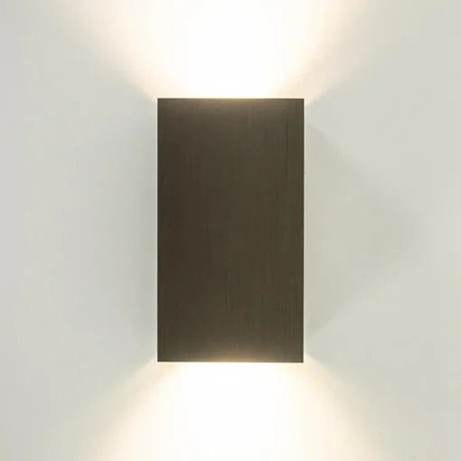 Straluma Wandlamp Eros rechthoek brons> Woonkamerlampen|Slaapkamerlampen