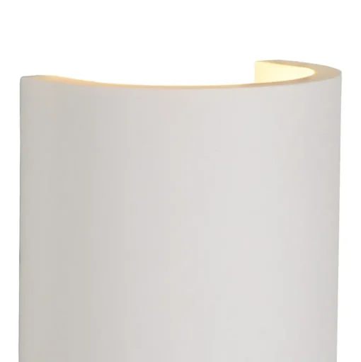 Straluma Wandlamp gips halve koker G9> Woonkamerlampen|Slaapkamerlampen