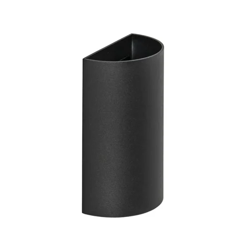 Straluma Wandlamp Hera afgerond zwart> Woonkamerlampen|Slaapkamerlampen