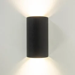 Straluma Wandlamp Hera afgerond zwart></noscript> Woonkamerlampen|Slaapkamerlampen