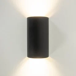 Straluma Wandlamp Hera afgerond zwart/matgoud 2xgu10></noscript> Woonkamerlampen|Slaapkamerlampen