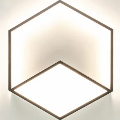 Straluma Wandlamp Kubick XL zwart 3000K></noscript> Plafondlampen|Wandlampen