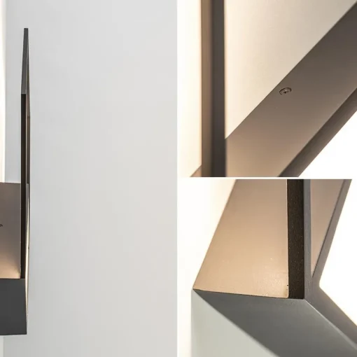 Straluma Wandlamp Kubick XL zwart 3000K> Plafondlampen|Wandlampen