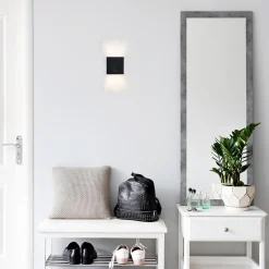 Straluma Wandlamp kubus verst. zwart/grijs ex.g9><noscript><img width=