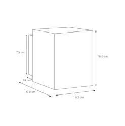 Straluma Wandlamp kubus wit G9></noscript> Woonkamerlampen|Slaapkamerlampen