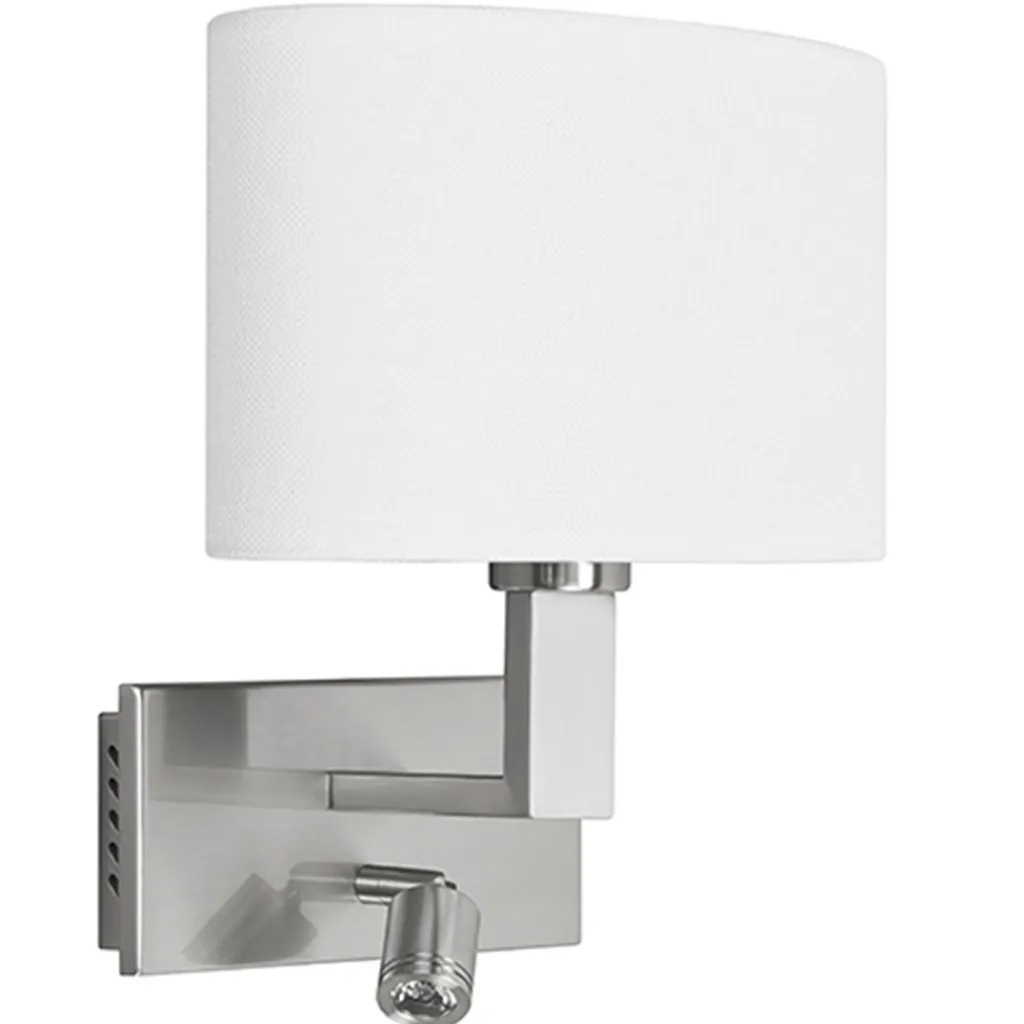 Straluma Wandlamp New Oval met leeslamp led> Wandlampen|Bedlampjes