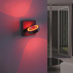 Straluma Wandlamp Q-Mia smart antraciet rgbw></noscript> Wandlampen|Smart lampen