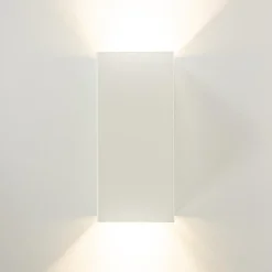 Straluma Wandlamp rechthoek wit up+down GU10></noscript> Wandlampen|Design Verlichting
