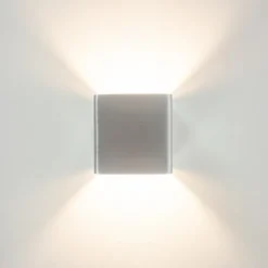 Straluma Wandlamp Stretto kubus alu></noscript> Wandlampen|Halverlichting