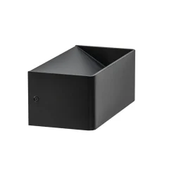 Straluma Wandlamp Stretto zwart 20cm> Wandlampen|Woonkamerlampen