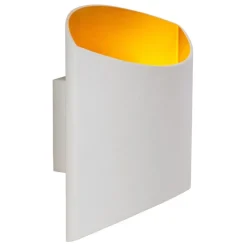 Straluma Wandlamp up+down wit met goud G9><noscript><img width=