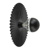 Straluma Wand/plafondlamp decoratief zwart> Plafondlampen|Wandlampen