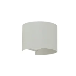 Straluma Witte LED Buitenlamp IP54 afgerond wit> Wandlampen|Buitenlampen