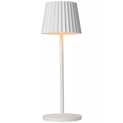 Straluma Witte tafellamp oplaadbaar inclusief dimbaar LED IP54> Tafellampen|Buitenlampen