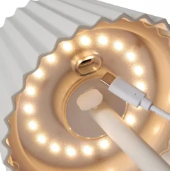 Straluma Witte tafellamp oplaadbaar inclusief dimbaar LED IP54></noscript> Tafellampen|Buitenlampen