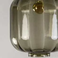 Straluma Zwart glazen plafondlamp luxury></noscript> Woonkamerlampen|Slaapkamerlampen