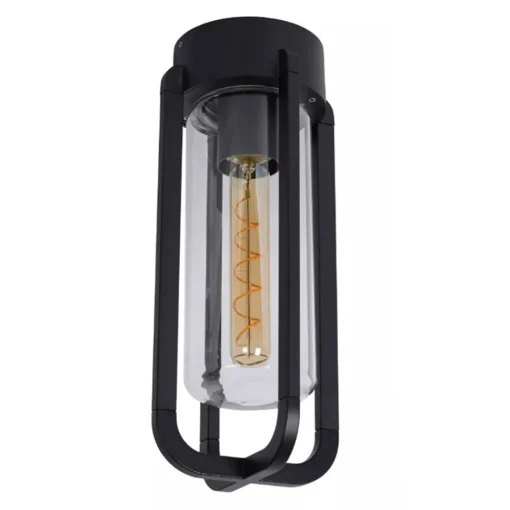 Straluma Zwarte buitenlamp plafond IP44> Plafondlampen|Buitenlampen