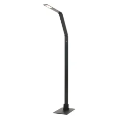 Straluma Zwarte led vloerlamp met touchdimmer> Vloerlampen|Leeslampen