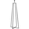 Straluma Zwarte vloerlamp modern frame excl. kap> Lampenvoeten|Schemerlampen