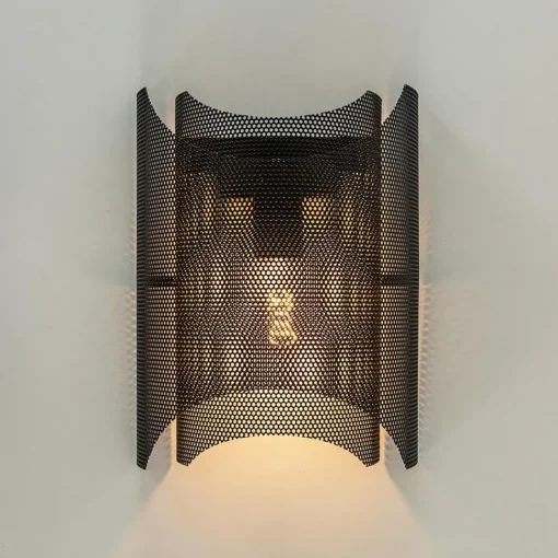 Straluma Zwarte wandlamp gaas> Wandlampen|Industriële Verlichting